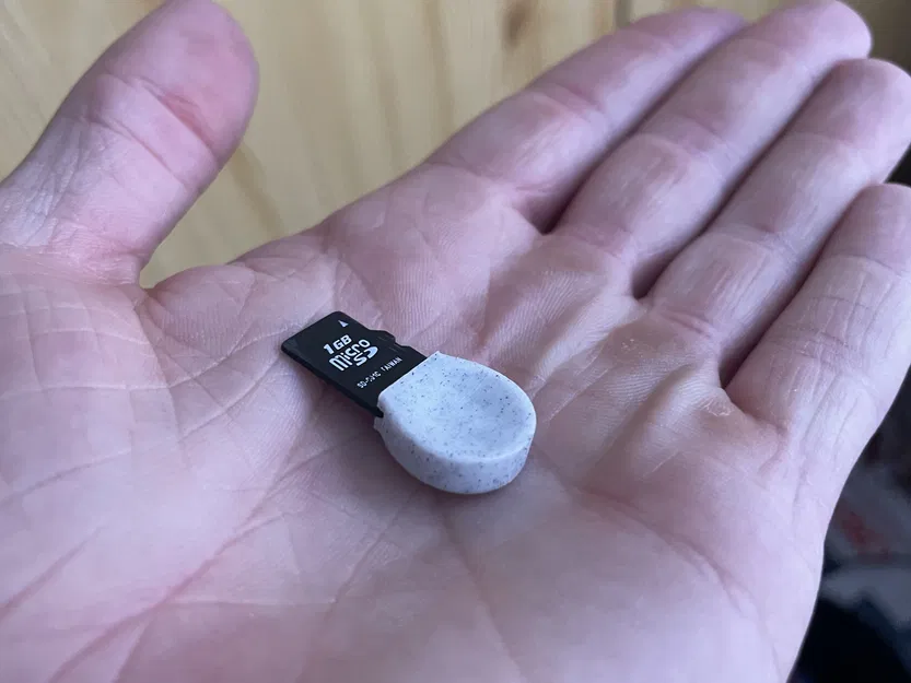 Khuôn In 3D: Cây Kẹp Thẻ Nhớ Micro SD - Image 1