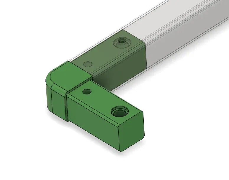 Đầu Nối Ray RC In Được Cho Ống Vuông 44MM ID / 50MM OD - Image 11