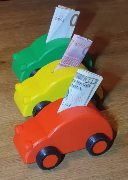 Xe Hơi Đựng Tiền Xu Đầu Tiên / Hộp Tiết Kiệm Cho Xe Hơi Đầu Tiên - Image 2
