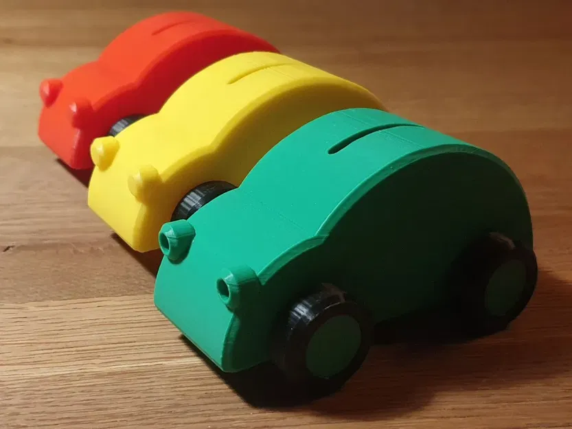 Xe Hơi Đựng Tiền Xu Đầu Tiên / Hộp Tiết Kiệm Cho Xe Hơi Đầu Tiên - Image 3