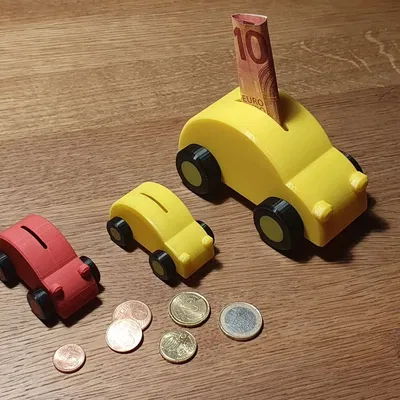 Xe Hơi Đựng Tiền Xu Đầu Tiên / Hộp Tiết Kiệm Cho Xe Hơi Đầu Tiên