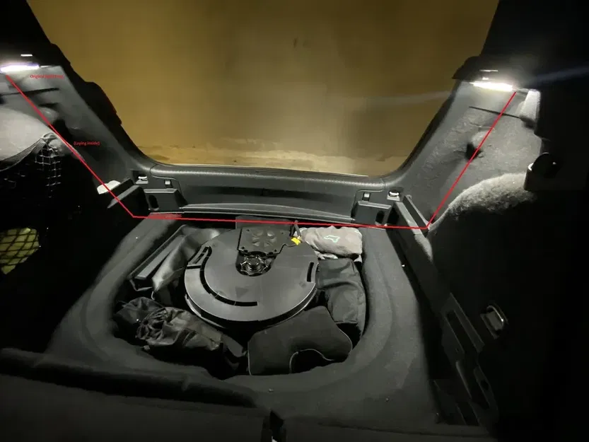 Giá đỡ đèn cốp sau cho VW Golf 7 / 7.5 GTI - Image 10