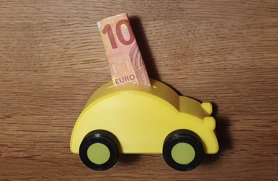 Xe Hơi Đựng Tiền Xu Đầu Tiên / Hộp Tiết Kiệm Cho Xe Hơi Đầu Tiên - Image 11