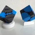 Chân đế trưng bày Cube Gears/Khối lập phương của Emmet - Thumbnail 1