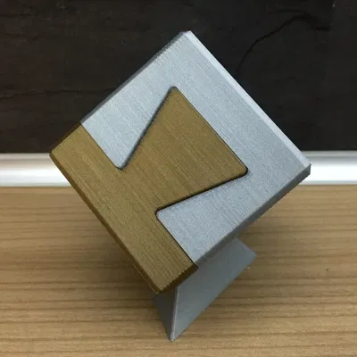 Impossible Dovetail Joint Cube (IDJC) inspired by "Clickspring"