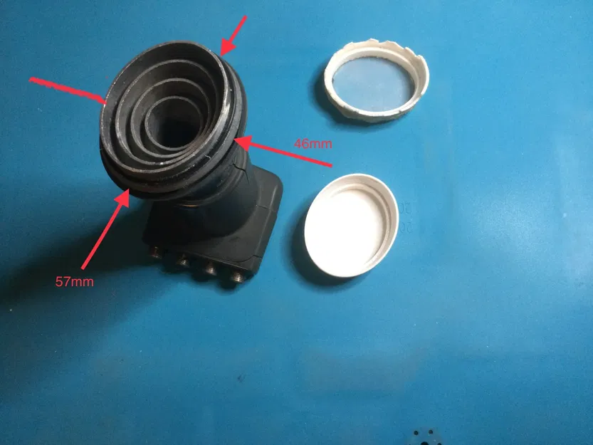 Vỏ trước hình Oval cho Zinwell Quad LMB - Image 2