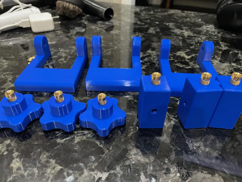 Chặn Gập & Núm Vặn Cho Thanh Nhôm Máy Cưa Miter Dòng EX 10 - Image 3