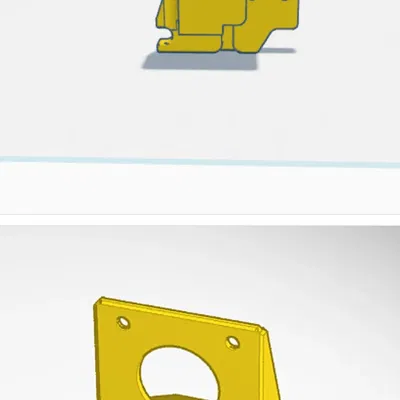 Bộ Đùn Kim Loại (Tay Trái) Dành Cho ANYCUBIC KOBRA MAX