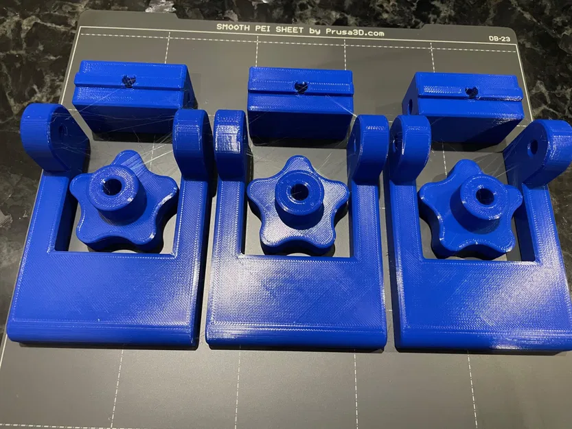 Chặn Gập & Núm Vặn Cho Thanh Nhôm Máy Cưa Miter Dòng EX 10 - Image 5