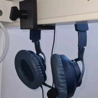 Móc Treo Tai Nghe Gắn Tường Bàn Làm Việc Kiểu Dọc