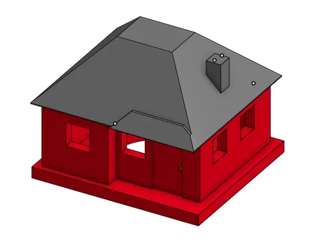 25 Days Of 3D printing Christmas advent calendar No. 2 Christmas Cottage - Image 1