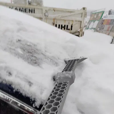 Dlouhá hexagonální škrabka