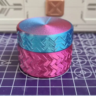 Hộp Đựng Trụ "Screw Top Lid Rugged Cylindrical Container" Ren Vặn