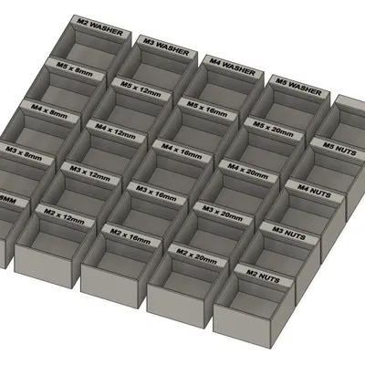 JP ModOr inserts cho ốc và bu lông module 40