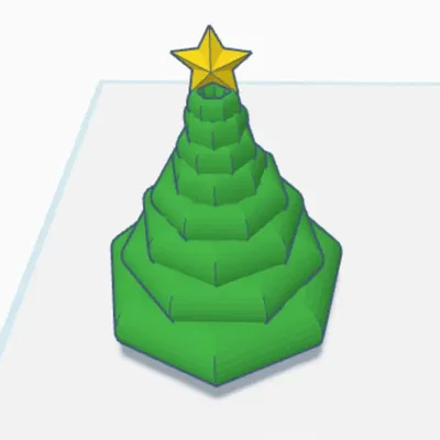 Cây Thông Noel Low Poly Đẹp Mắt