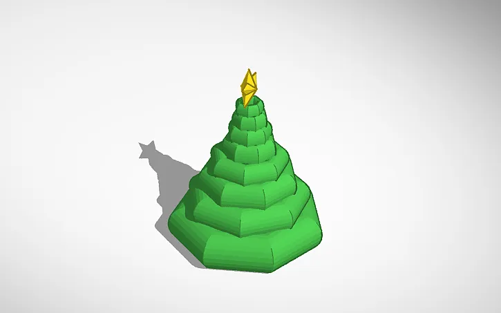 Cây Thông Noel Low Poly Đẹp Mắt - Image 3