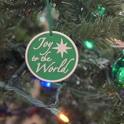 Customizable Christmas Ornament