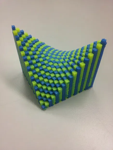 A Discretized Hyperbolic Paraboloid - Image 4