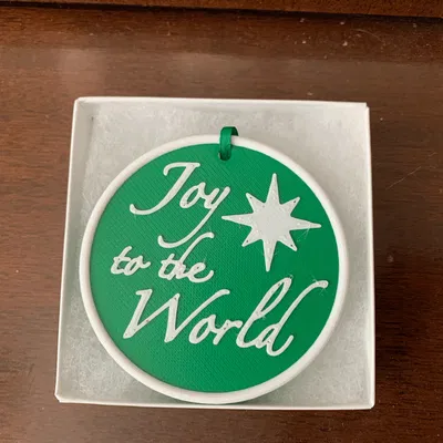 Customizable Christmas Ornament