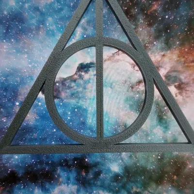 Mặt dây chuyền Harry Potter - Biểu tượng Deathly Hallows