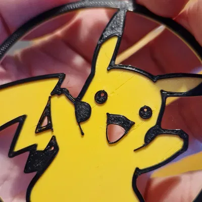 Mặt dây chuyền Pikachu / Đồ trang trí cây thông Noel