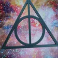 Mặt dây chuyền Harry Potter - Biểu tượng Deathly Hallows - Thumbnail 3