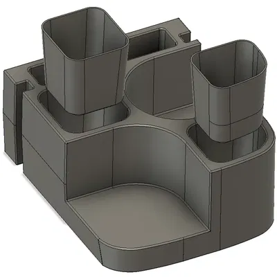 Giá đỡ ly Skoda Kodiaq có hũ tháo rời