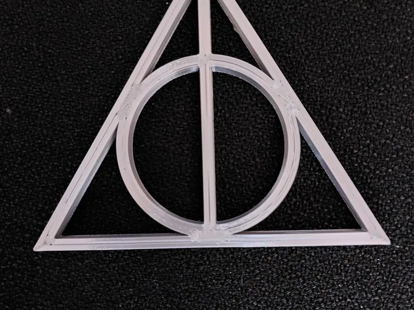 Mặt dây chuyền Harry Potter - Biểu tượng Deathly Hallows - Image 4