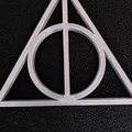 Mặt dây chuyền Harry Potter - Biểu tượng Deathly Hallows - Thumbnail 4