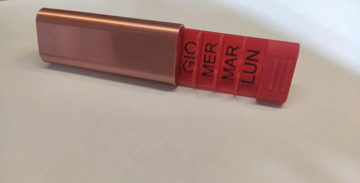 Hộp đựng thuốc nam châm hàng tuần - Image 2