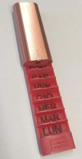 Hộp đựng thuốc nam châm hàng tuần - Image 4