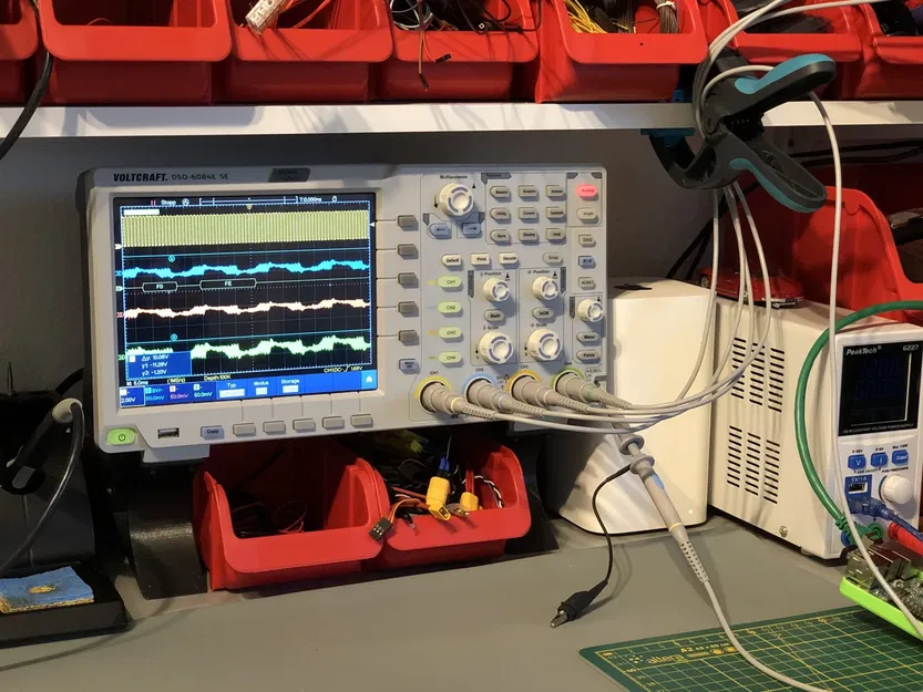 Giá đỡ máy hiện sóng cho «OWON XDS3000» hoặc «Voltcraft DSO-6000» - Image 1