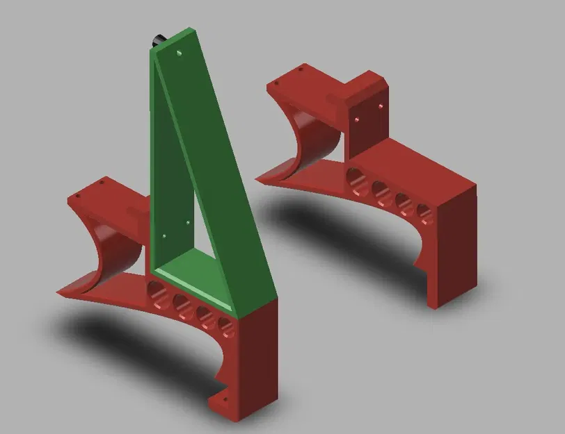 Giá đỡ máy hiện sóng cho «OWON XDS3000» hoặc «Voltcraft DSO-6000» - Image 9