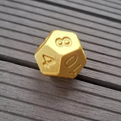 Xúc xắc D12 - Kích thước 30 mm (hình đa diện đều)