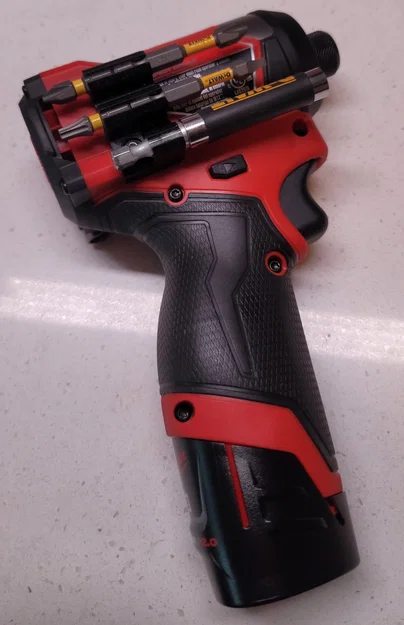 Kẹp mũi khoan cho Máy siết bu lông Milwaukee M12 3453 Nam châm 6mm - Image 1