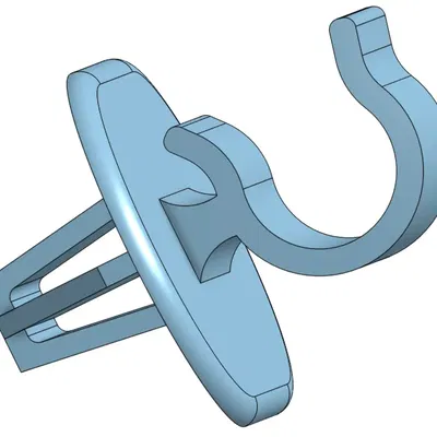 Kẹp Giữ Thanh Cóp Nắp Capo Xe Citroen C4