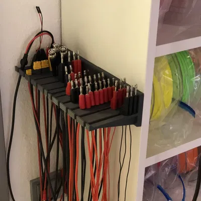 Organizer for testbench cables
