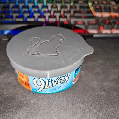 Nắp Hộp Thức Ăn Mèo 5.5oz Sửa Lại