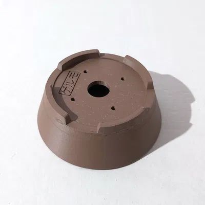 Chậu Bonsai 06 tròn (mame) 120x120x42mm