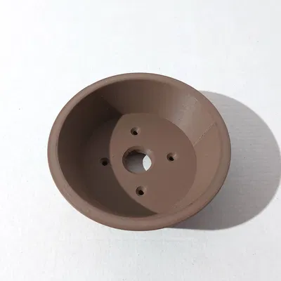 Chậu Bonsai 06 tròn (mame) 120x120x42mm