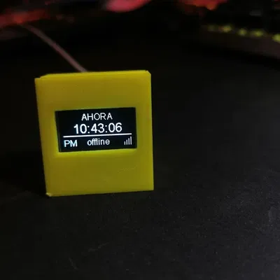 Printer monitor for octoprint ESP01 mini case