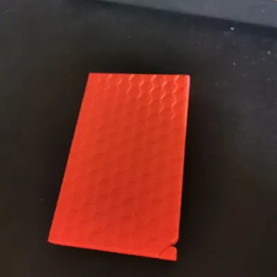 Ví pop-up họa tiết hình học / ví phẳng