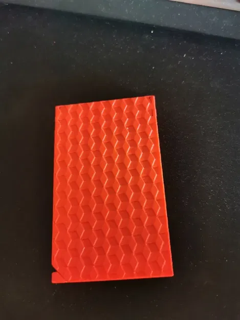 Ví pop-up họa tiết hình học / ví phẳng - Image 2