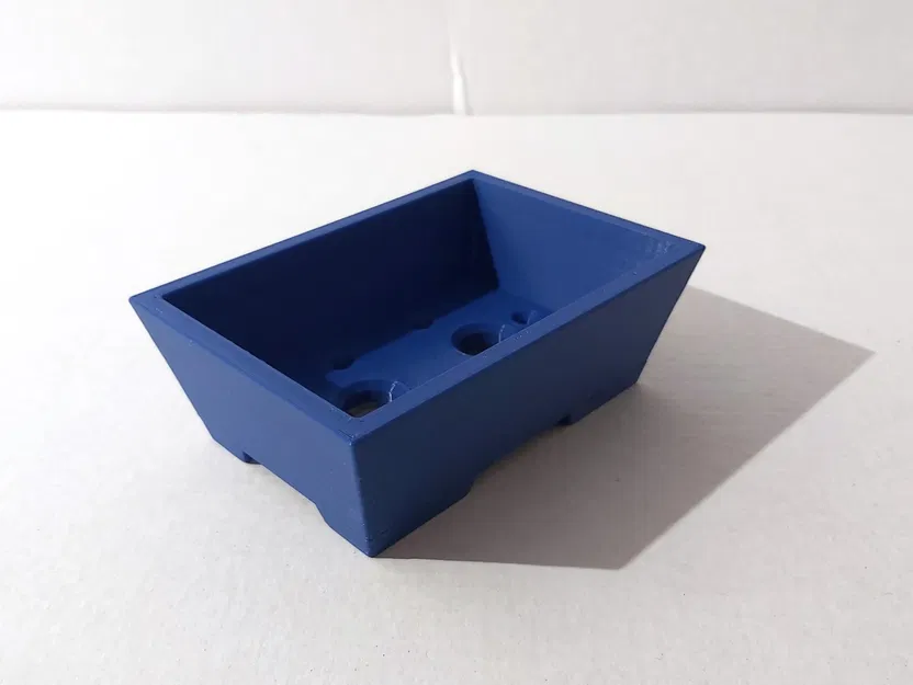 Chậu bonsai vuông (mame) 07 120x85x42mm - Image 3