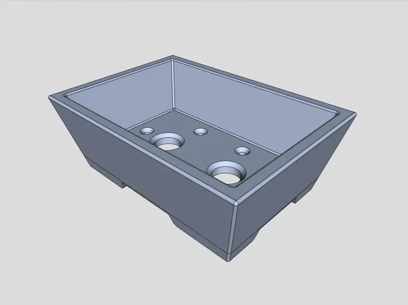 Chậu bonsai vuông (mame) 07 120x85x42mm - Image 5