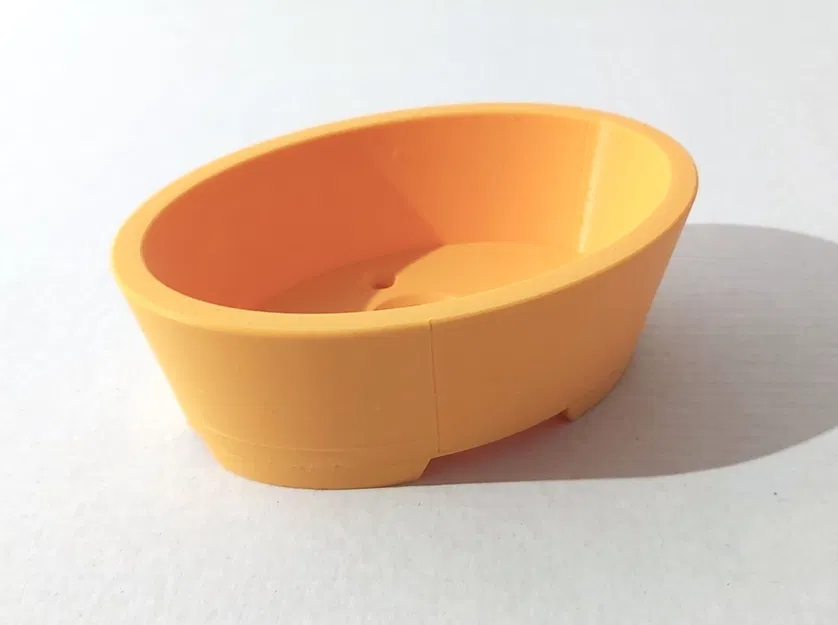 Bonsai pot 08 oval (mame) 120x85x42mm - Image 5