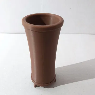 Chậu Bonsai 16 dáng thác đổ, tròn cong 92x92x193mm