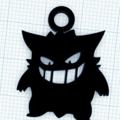 Móc Gengar / Mặt dây chuyền Gengar
