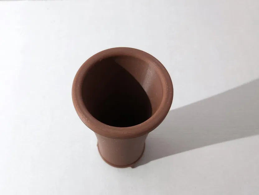 Chậu Bonsai 16 dáng thác đổ, tròn cong 92x92x193mm - Image 4