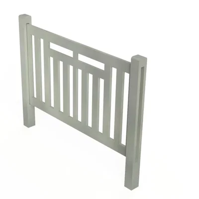 NMBS fence type Roeselare H0 1:87